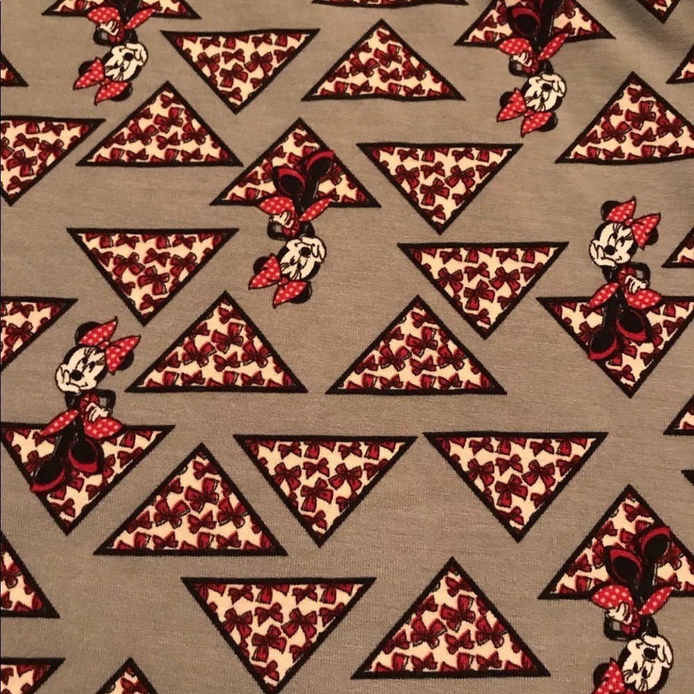 LULAROE ‘Randy’ 3/4 Sleeve Disney Minnie Mouse XXS - Picture 5 of 7